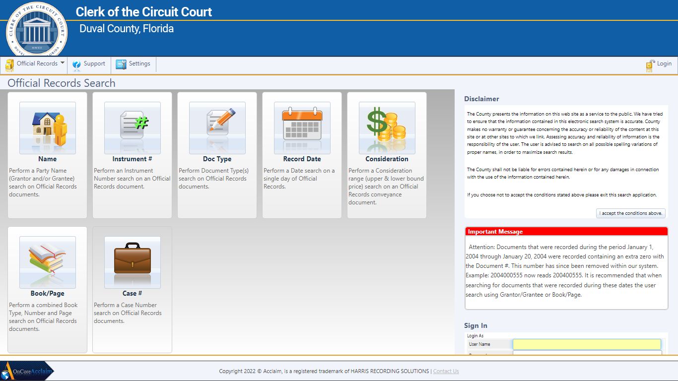 Duval County Public Records Search